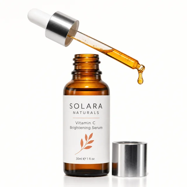 Solara vitamin C serum, the demo product